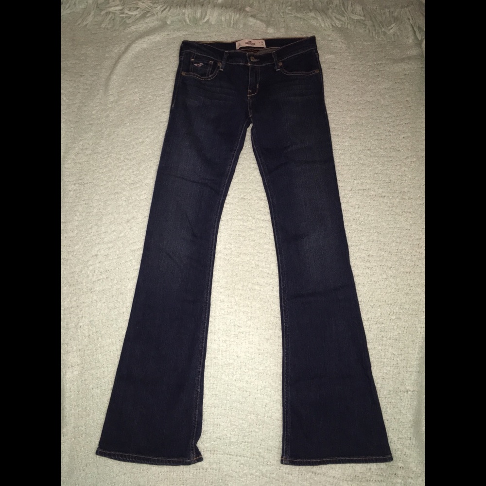 Hollister Dark Wash Boot Cut Jeans